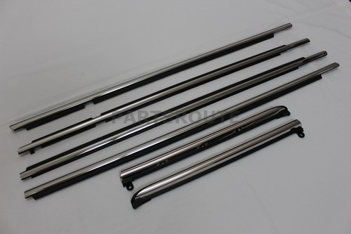OEM Quarter & Door Belt Moulding SET 03-09 Toyota Land Cruiser Prado Lexus GX470 - Picture 3 of 8