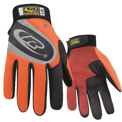Ringers Gloves 136-07 136-07 Mechanics Gloves, Synthetic Leather Palm, Elastane