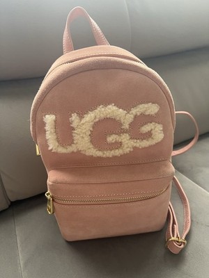   Ugg Rucksack W Dannie Mini Backpack Sheepskin 1102915 Rosa Wie Neu