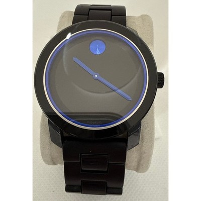 Movado Bold Unisex Blue Dial Quartz Watch 3600314