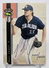 1992 Classic Four Sport Draft Pick Collection PAUL SHUEY Auto /4050 Cleveland