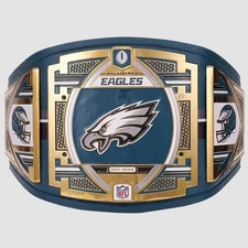 Philadelphia Eagles Belt WWE Championship Legacy Title Adult Size 2mm