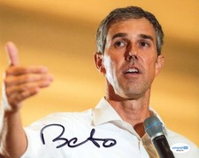 Beto O'Rourke Signed Autograph 8x10 Photo 2020 Presidential Candidate ACOA COA