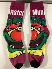 Pickled Onion Monster Munch Crisps Unisex Novelty Socks, One Size: Funny Gift