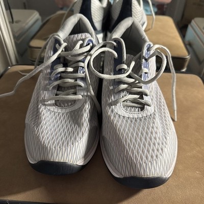 Drew Thrust 40998-43 Men's 11.5 6E Grey Navy Mesh Athletic Shoe Lace Up NEW