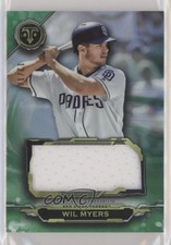 2019 Topps Triple Threads Single Jumbo Relics Emerald 12/18 Wil Myers 1i0