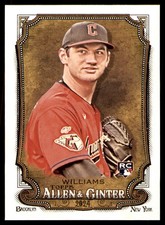 2024 Topps Allen & Ginter #23 Gavin Williams Rookie Cleveland Guardians RC Card. rookie card picture