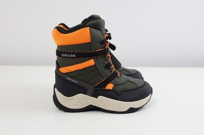 Neue Stiefel von Geox Gr. 24 J Sentiero mit AmphibioxTex grün orange Boots