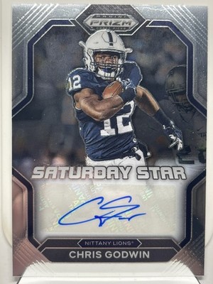 2023 Panini Prizm Draft Picks - Saturday Star Signatures Chris Godwin #SSS-CHG 
