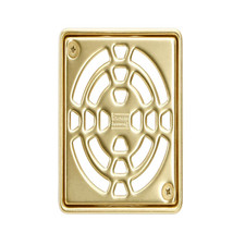 Schluter Kerdi-Drain Classic Shower Grate Kit Integrated Slope Bonding Flange -