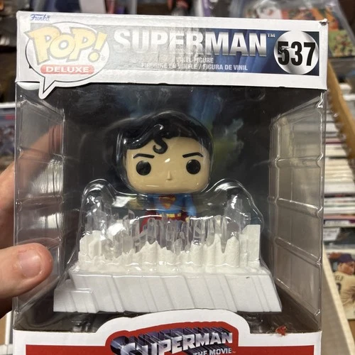 NIP Funko Pop! Deluxe Superman Vinyl Superman The Movie #537