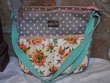 Matilda Jane Over The Moon Diaper Bag With Adjustable Strap  Multiple Pockets
