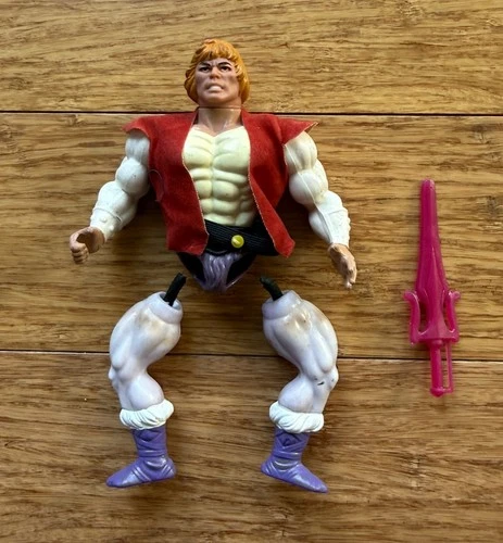 Vintage 1981 MOTU He Man PRINCE ADAM Action Figure- Mattel Vintage Taiwan - Read