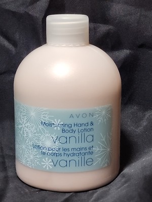 Avon~''Vanilla''~Moisturizing Hand & Body Lotion ~no Pump~8.4 oz.~Factory Sealed