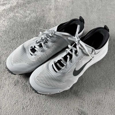 NEW Nike Mens FI Bermuda 776122-003 Gray Spikeless Golf Cleat Shoe Size 9W