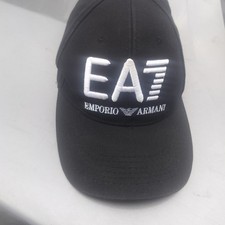 Gorra de béisbol Emporio Armani EA7, negra