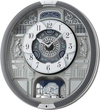 SEIKO Melodies in Motion Wall Clock, Musical Motifs Seiko QXM366SRH