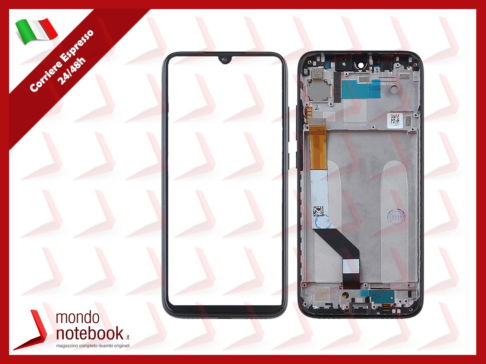 Lcd Touch Screen + Frame Xiaomi Redmi Note 7 / 7 Pro Assembled Display
