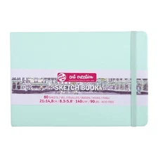 Fresh Mint Sketchbook 8.3X5.9 Inches 80 Sheets Acid Free Fine Paper Drawing D...