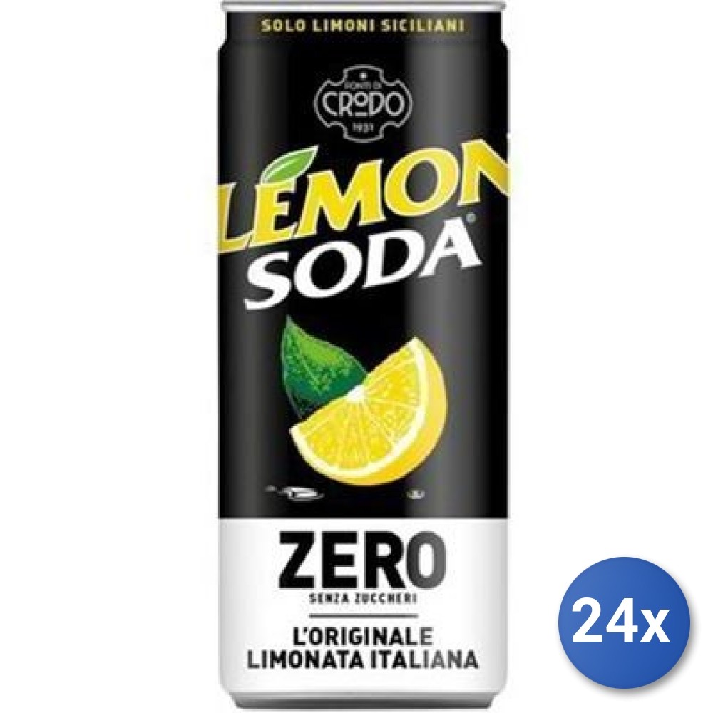 Lemonsoda Zero 33Cl Can 24x Multipack Aluminum