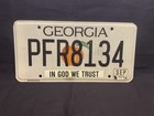 Georgia In God We Trust License Plate — photo 1