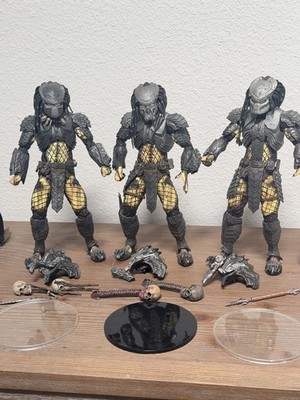 Authentic Neca AVP Chopper  Scar Celtic Predators As-Is RARE Lot