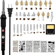 Wood Burning Kit,Wood Burning Tool with Adjustable Temperature 200~450°C