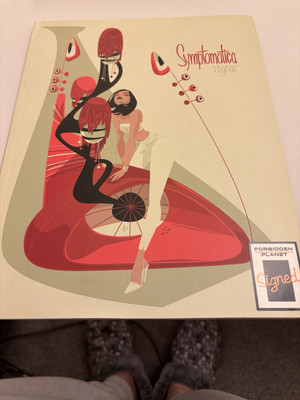 Signed  Symptomatica  Sketch Book And Stories By Ragnar (aka Brandon Johnson)
