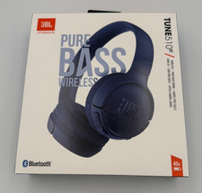 JBL Tune 510BT Wireless Bluetooth On-Ear Headphones - Blue NEW