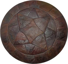 Authentic Ottoman Pouf Pouffe Poufs Footstool Egyptian Moroccan Handmade Genu...