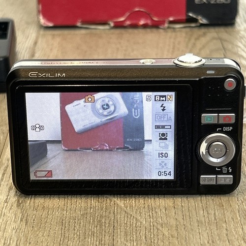 Casio Exilim EX-Z80 8.1MP Digital Camera with Charger & Battery - Working - Picture 11 of 16