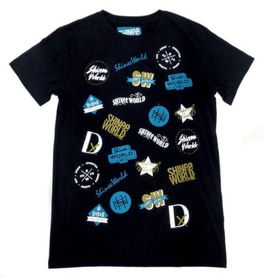 SHINee T-Shirt Black Large Concert 2016 D×D×D Tour