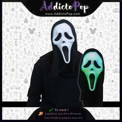 Ghost Face  Colour Change Mask - Scream Color Change Mask (Hall