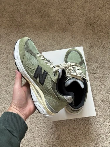 Size 9 - New Balance 990v3 Made In USA x JJJJound Olive 2022 W/ Receipt