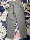 Pendleton 100% virgin wool glen plaid trousers black grey women's size 4 — photo 3
