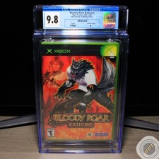 CGC 9.8 A - Bloody Roar Extreme Original Xbox 2003 NEW! - RARE!
