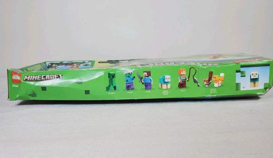 LEGO Minecraft The Crafting Box 4.0. Set 21249 New Factory Sealed Damaged Box - Image 3 of 4