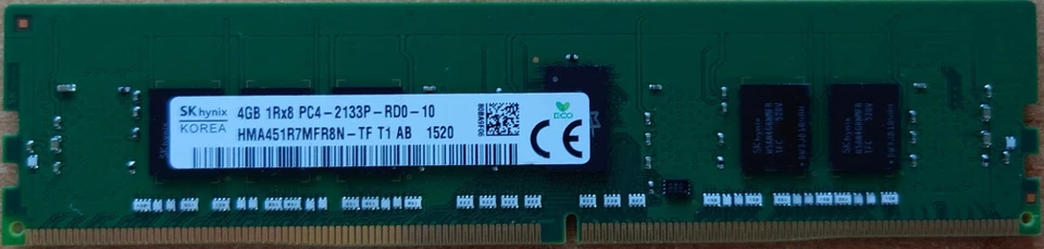 Hynix 4GB PC4-2133P (siehe Artikelmerkmale sowie Artikelbeschreibung!)