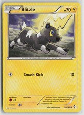 Blitzle 56/149 Common Boundaries Crossed Pokemon Moderately Played