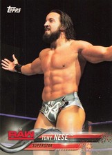 TONY NESE 2018 Topps WWE #92 Raw Superstar
