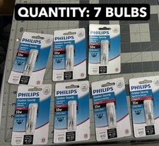 7-pack lot Philips 50W GY8.6 Base T4 Security landscape light Bulb Warm White