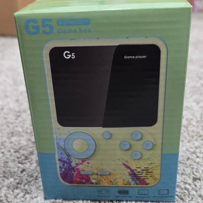 Gamebox G5 Handheld System 3.0'' Backlit Full-Color Screen Multicolor TV Out