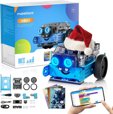 Mbot2 Coding Robot for Kids, AI Learning Support Scratch & Python Programming, R