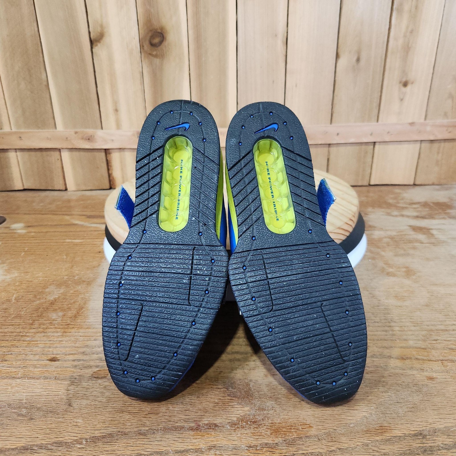 Nike Romaleos 2 Shoes Mens Size 8 Blue Weightlifting Gym Sneakers 476927-417 image 7
