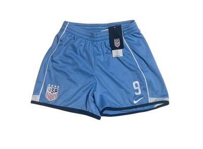 Nike USA Soccer Team GIRLS Shorts SIZE YOUTH MEDIUM, COLOR BLUE, NEW/TAG, # 9