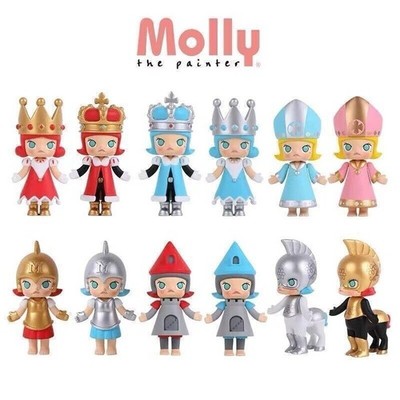 12pcs Authentic Molly Chess Series Blind Box Confirmed Figure Toy Gift