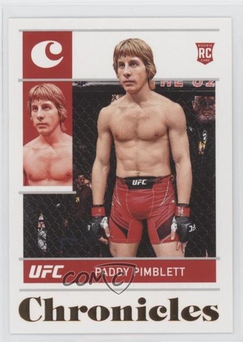 Paddy Pimblett [Bronze] #100 2022 Panini Chronicles UFC card