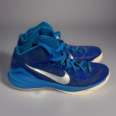 Nike Hyperdunk 2014 Basketball Sneakers Shoes Mens 9 Blue Athletic