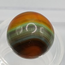 .63" Vintage Akro Corkscrew Marble- Q119