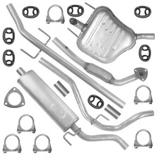 Auspuff Schalldämpferset für Opel Vectra 3 III C Limousine 1.6|1.8 (02-11/05)